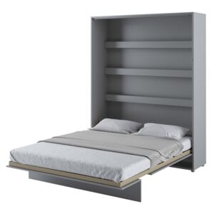 Vertikální sklápěcí postel Bed Concept BC-12 šedý mat 160 x 200