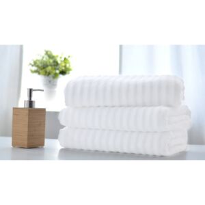 XPOSE ® Froté ručník LINEA EXCLUSIVE - bílá 50x90 cm