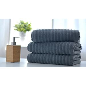 XPOSE ® Froté ručník LINEA EXCLUSIVE - tmavě šedá 50x90 cm