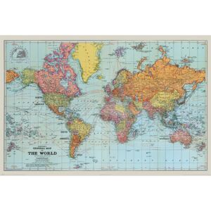 Plakát - Mapa světa (1)