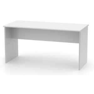 Kancelářský stůl, oboustranný, bílá, JOHAN NEW 08