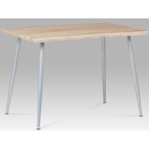 Jídelní stůl GDT-226 SON 110x70 cm, dub sonoma/šedý lak
