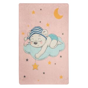 Dětský koberec Pink Sleep, 100 x 160 cm