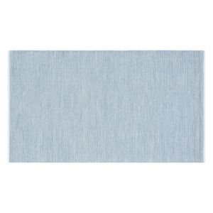 Světle modrý bavlněný koberec 80x150 cm - DERINCE