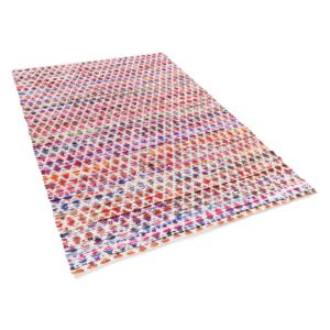 Pestrý bavlněný koberec 140x200 cm - ARAKLI
