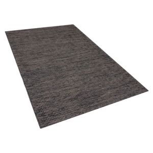 Hnědý bavlněný koberec 80x150 cm - SARAY II
