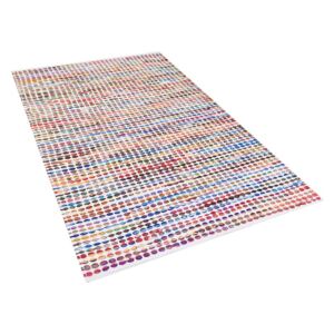 Různobarevný bavlněný koberec 80x150 cm - BELEN