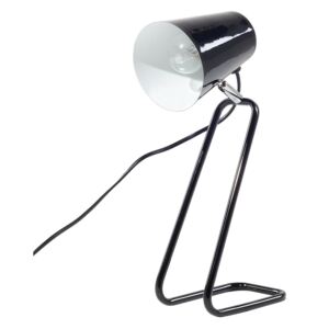 Černá kovová stolní lampa - KASAI