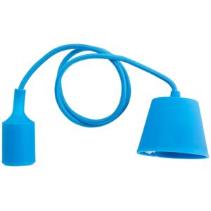 Silikonová modrá závěsná lampa ARAKS