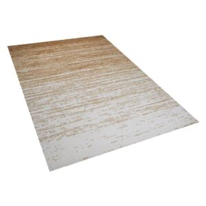 Moderní béžový koberec 140x200 cm - KATERINI
