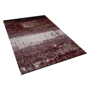 Červeno-béžový koberec 140x200 cm ALIMOS