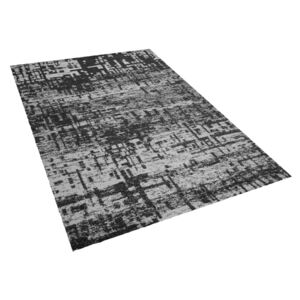 Černobílý měkký koberec 160x230 DAFNI