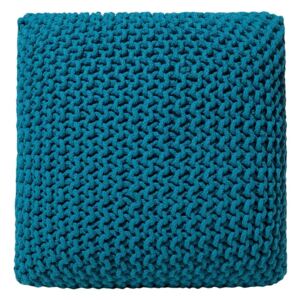Čtvercový polštář na sezení, mořská modř, 50x50 cm - CONRAD