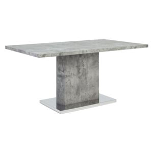 Dřevěný jídelní stůl s betonovým vzhledem PASADENA