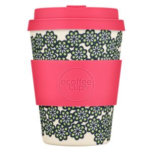 Cestovní bambusový hrnek na kávu Ecoffee cup Like, Totally 340ml