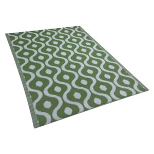 Zelený venkovní oboustranný koberec 120x180 cm PUNE