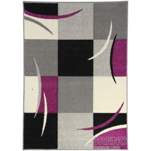 Moderní kusový koberec Portland 3064Z23M | fialový Typ: 67x120 cm