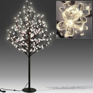 Goleto Dekorační svítící LED stromek s 200 LED | teplá bílá
