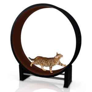 Goleto Kolotoč pro kočky Motion 131 x 31 x 144 cm | hnědý