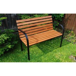 Tradgard R030170 Parková lavice dřevěná s železnou kostrou