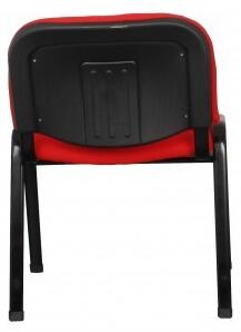 Konferenční židle JEFF ZK17, černá, modrá, červená