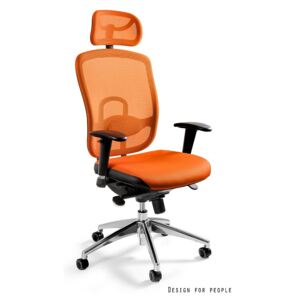 Kancelářská židle VIP oranžová