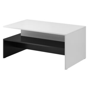 Konferenční stolek Barly Typ 99 (černá + bílá). Akce -38%.. Vlastní profesionální přeprava až k Vám domů 1022402