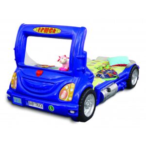 Dětská postýlka Inlea4Fun Truck - modrá