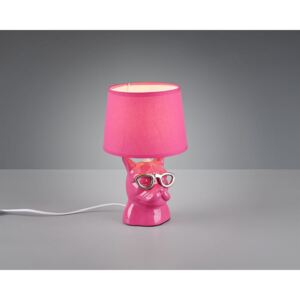 TRIO Reality R50231093 Dosy stolová lampička E14 1x40W růžová