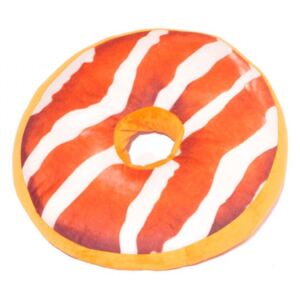 Bavlissimo Polštářek donut průměr 40 cm varianta: donut hnědo bílá