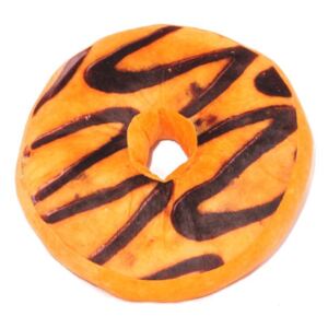 Bavlissimo Polštářek donut průměr 40 cm varianta: donut žlutý + čoko
