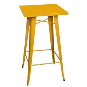Barový stůl Paris žlutá