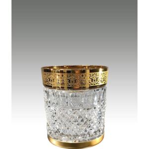 Bohemia Crystal ručně broušené sklenice na whisky Felicie Romantic 300