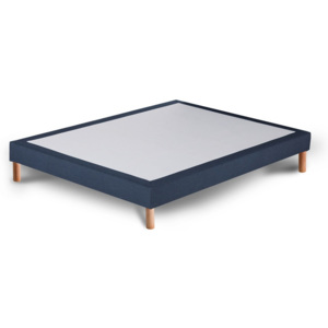 Tmavě modrá postel typu boxspring Stella Cadente Maison Venus, 140 x 200 cm