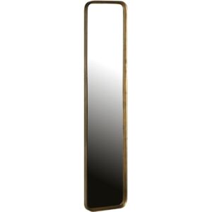 Hoorns Zlaté kovové zrcadlo Antique 145 cm