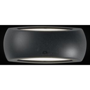 Venkovní nástěnné svítidlo Ideal lux Francy-1 AP1 123752 1x23W E27 - černá