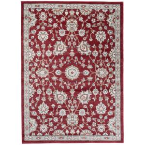 Kusový koberec DUBAI kondela - červený/béžový