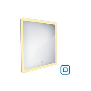 NIMCO Led zrcadlo zrcadlo LED 600x600 rám hliníkový ZP 19066V