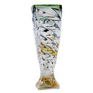 Crystalite Bohemia váza Facet na noze 37.5 cm