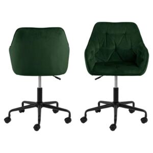 Brooke kancelárska stolička zelená / čierna