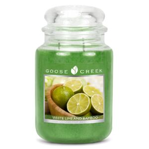 Goose Creek Candle White Lime and Bamboo 680 g