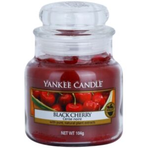 Yankee Candle Black Cherry vonná svíčka Classic malá 104 g