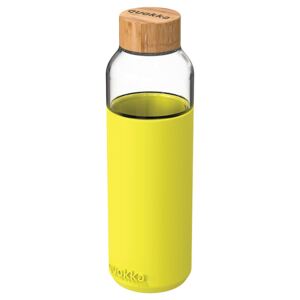 Quokka, Skleněná lahev na vodu Flow, 660 ml, neon green
