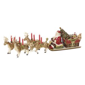 Villeroy & Boch Christmas Toys Memory hrací skříňka Santa na saních