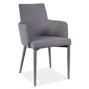 Jídelní židle - SEMIR, různé barvy na výběr Čalounění: šedá (tap.06)