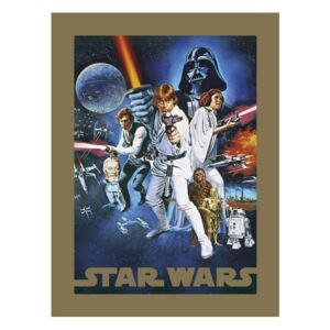 Obraz, Reprodukce - Star Wars - A New Hope, (30 x 40 cm)