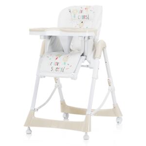 Dětská jídelní židlička Comfort Plus - Krémová