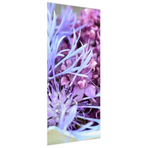 Samolepící fólie na dveře Krásná fialová orchidej 95x205cm ND4796A_1GV