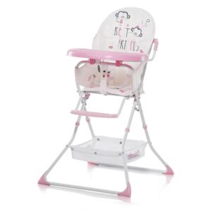 Dětská jídelní židlička Maggy - Růžová