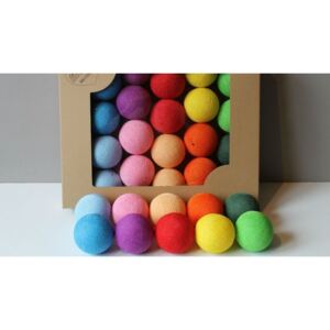 Svítící kuličky - Multi Color 10 ks